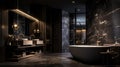 opulent dark marble