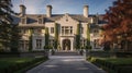 opulent estate mansion building