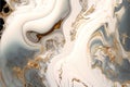 Opulent Luminosity: AI Generated Abstract Texture Photography Displaying White Gold Luminosity on Artificial Marble