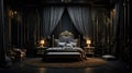 opulent luxury dark background