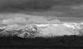 Oquirrh Mountain Range, Utah. Royalty Free Stock Photo