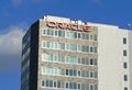 Oracle business office building on blue sky Royalty Free Stock Photo
