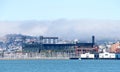 Oracle Park in San Francisco viewed from the water