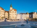 Oradea city center Nagyvarad Royalty Free Stock Photo
