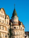 Oradea city center Union Square iconic building Royalty Free Stock Photo