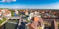 Oradea city panorama Royalty Free Stock Photo