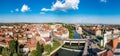 Oradea NagyvÃÂ¡rad panorama Royalty Free Stock Photo