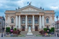 Oradea, Romania, August 10, 2023: Oradea State Theatre in Romani Royalty Free Stock Photo