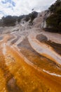 Orakei Korako geothermal wonderland New Zealand Royalty Free Stock Photo