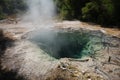 Orakei Korako Hidden Valley. Royalty Free Stock Photo