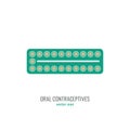 Oral contraception icon