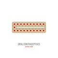 Oral contraception icon