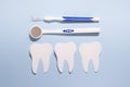 Oral health dentistry composition with instrumental and tooth