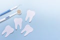 Oral health dentistry composition with instrumental and tooth