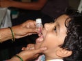 Oral Polio drops