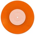 Orange 7 inch Vinyl Single