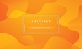 Orange abstract background is suitable for web, header, cover, brochure, web banner and others Royalty Free Stock Photo