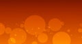 Orange Abstract Bubble Background Abstract background with orange bubbles of varying sizes creating a soft and vibrant design Royalty Free Stock Photo