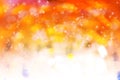 Orange abstract with bubble background Royalty Free Stock Photo