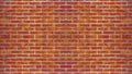 Orange abstract colorful damaged rustic brick wall brickwork stonework masonry texture background pattern
