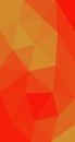 Orange abstract Low polygonal Texture Triangular Royalty Free Stock Photo