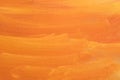 Orange abstract painted texture on paper background Royalty Free Stock Photo