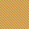 Orange Abstract Sameless Pattern Royalty Free Stock Photo