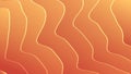 Orange abstract wave modern luxury texture background Royalty Free Stock Photo