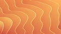 Orange abstract wave modern luxury texture background Royalty Free Stock Photo