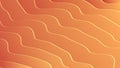 Orange abstract wave modern luxury texture background Royalty Free Stock Photo