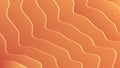 Orange abstract wave modern luxury texture background Royalty Free Stock Photo
