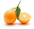 Orange, appelsin isolated Royalty Free Stock Photo