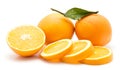 Orange, appelsin isolated