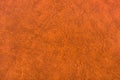 Orange Artifical Leather Abstract Upholstery Pattern Texture Background Surface Vintage