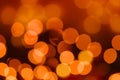 orange background colored blur texture bokeh, round defocused abstract christmas, wedding wallpaper, create festive atmosphere, ,
