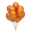 Orange balloons
