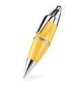 Orange ballpen Royalty Free Stock Photo