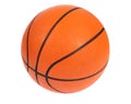 Orange basket ball Royalty Free Stock Photo