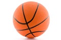 Orange basketball ball. Royalty Free Stock Photo