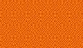 Orange basketball ball seamless dotted pattern. Vector background