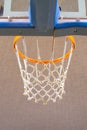 Orange Basketball Hoop Royalty Free Stock Photo