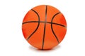 Orange basketball isolated