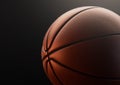 Orange Basketball Royalty Free Stock Photo