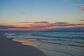 Orange Beach Alabama at Sunset Royalty Free Stock Photo