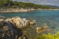 Orange Beach Kavourotripes, Chalkidiki, Sithonia, Central Macedonia Royalty Free Stock Photo