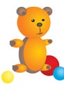 Orange bear