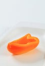 Orange bell pepper Royalty Free Stock Photo