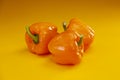 Orange bell peppers