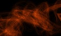 Orange and black abstract flashing light backgrounds.