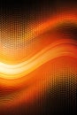 Orange and Black Abstract Gradient Dynamic Background Royalty Free Stock Photo